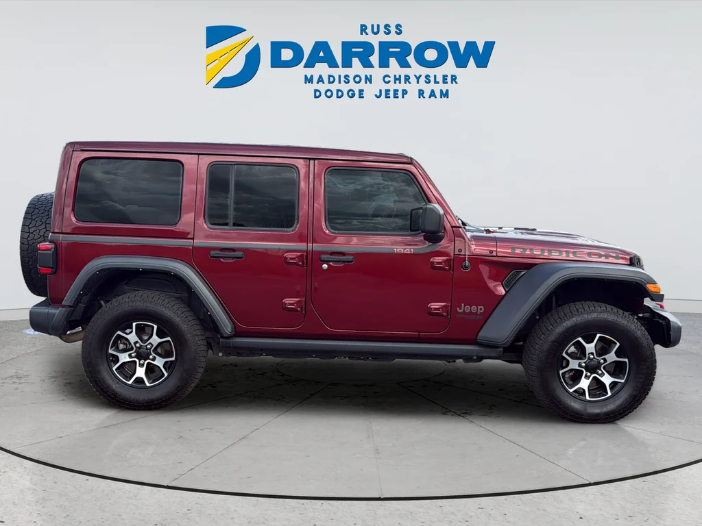 Used 2021 Red Jeep Unlimited Rubicon image 6