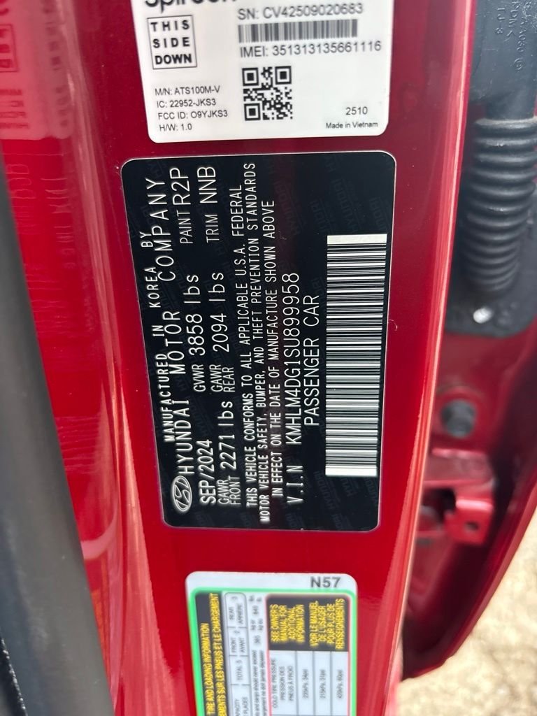 Used 2025 Red Hyundai SEL Sport image 11