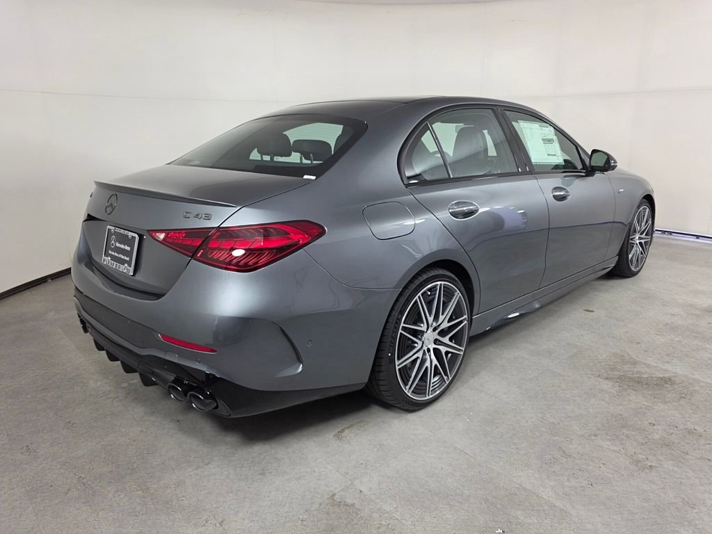 New 2026 Selenite Grey Metallic Mercedes-Benz AMG® C 43 4MATIC® Sedan image 20