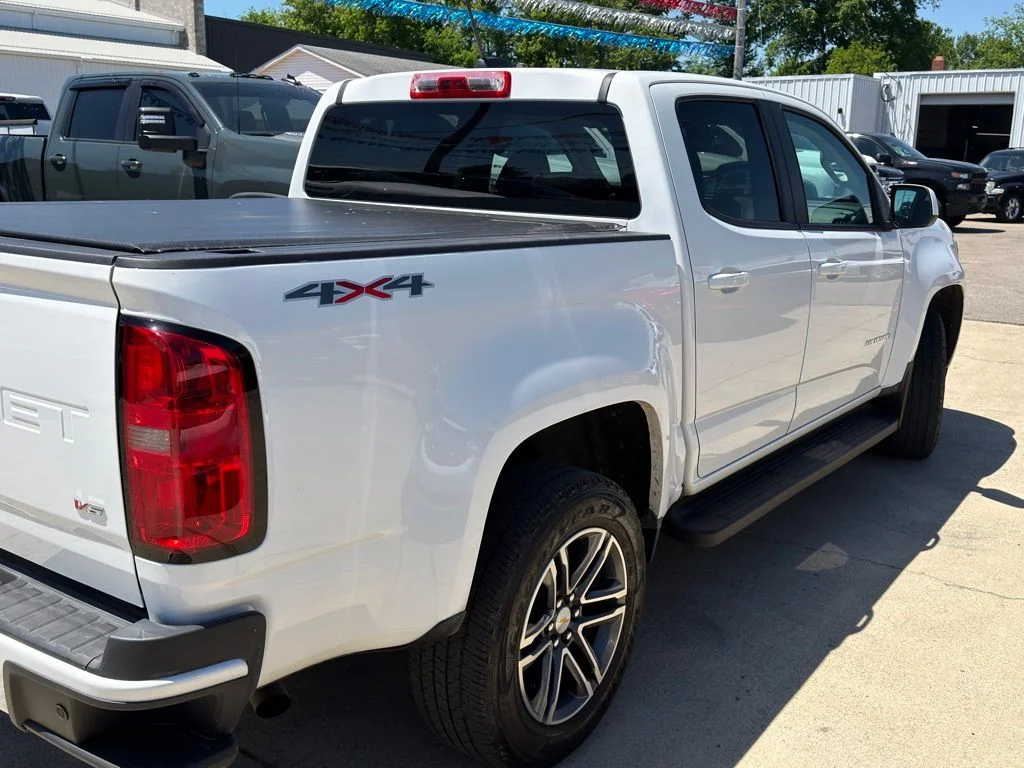 Used 2021 White Chevrolet Work Truck image 8