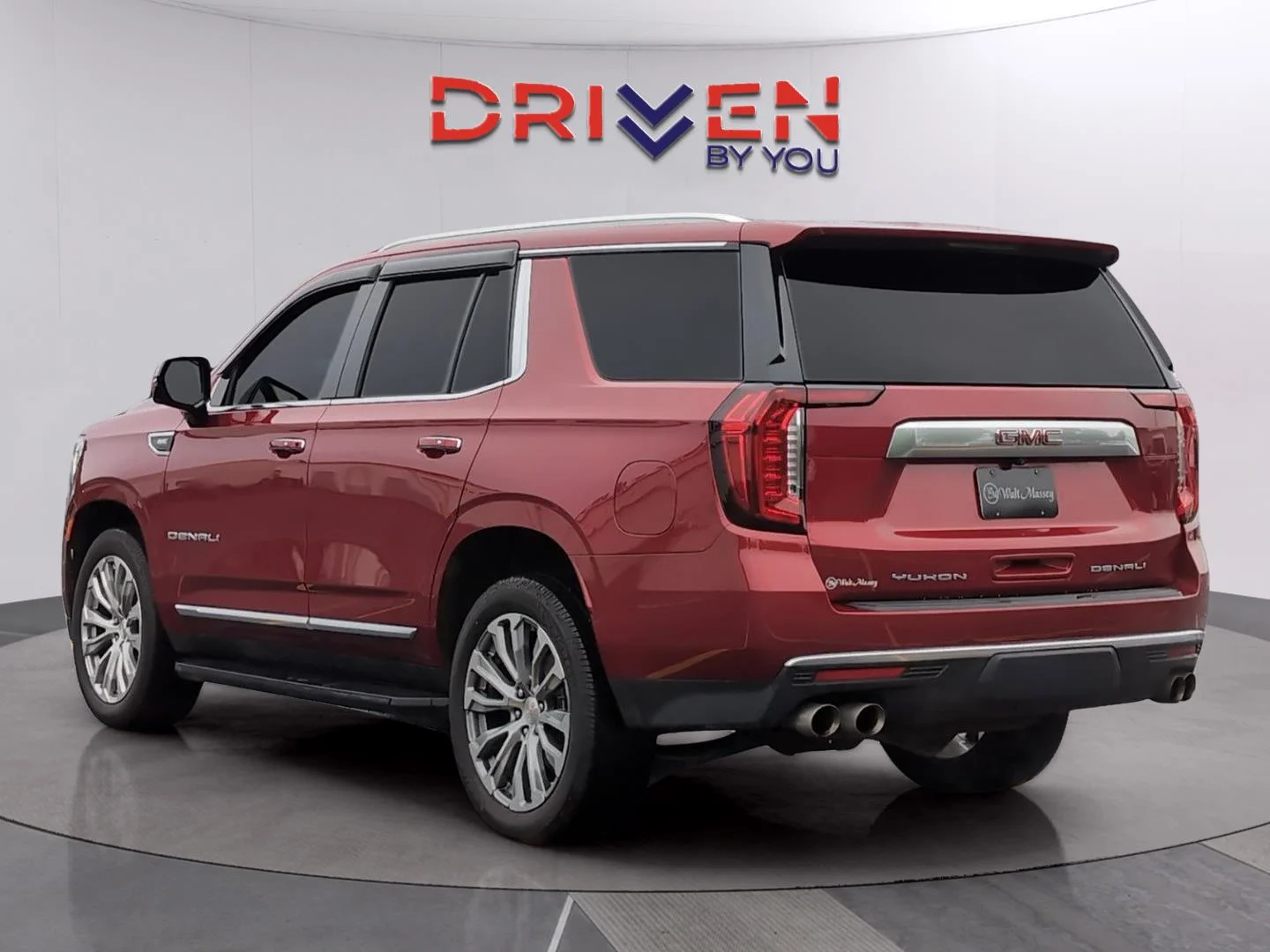 Used 2024 Volcanic Red Tintcoat GMC Denali image 3
