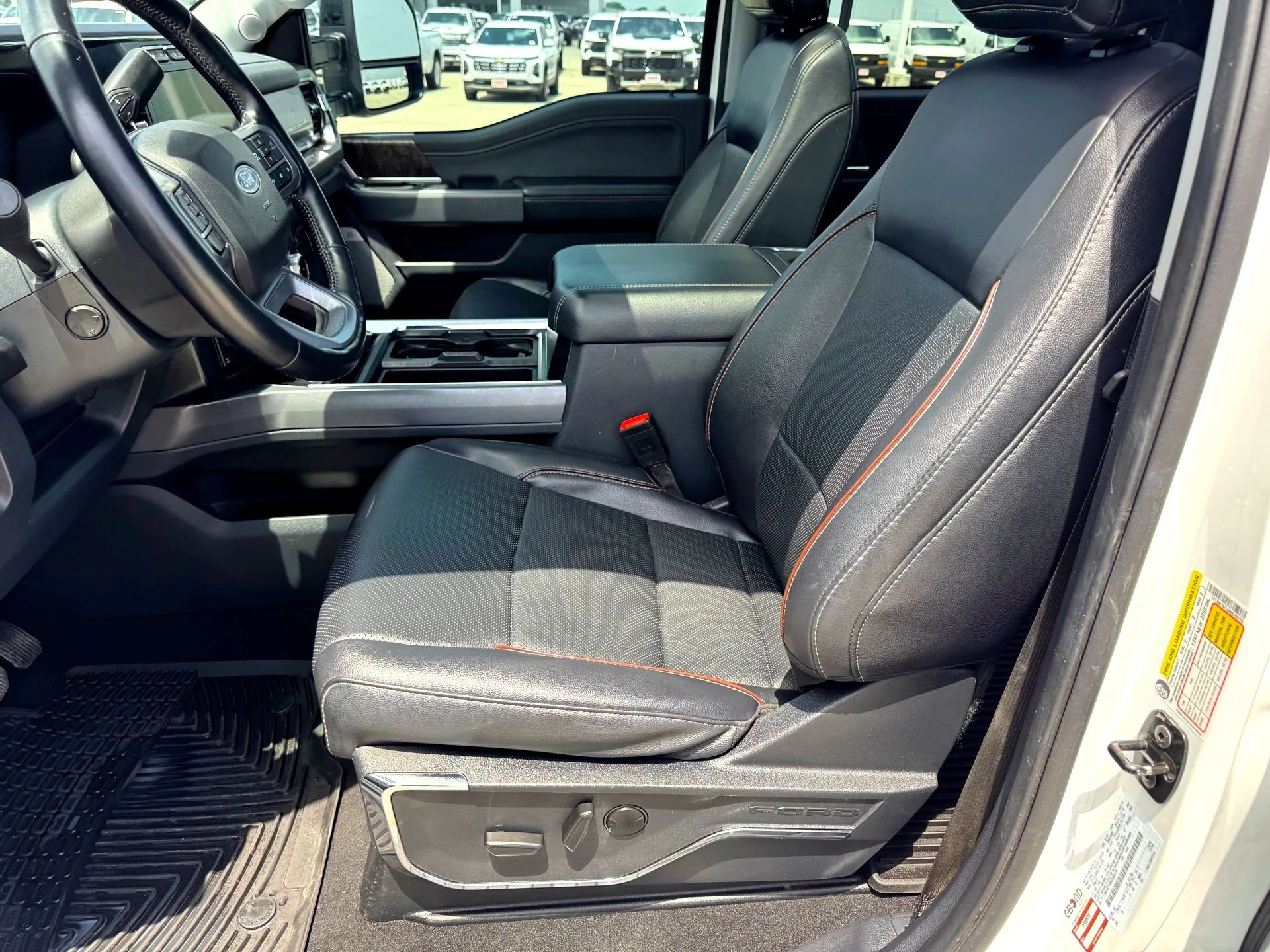 Used 2024 White Ford Lariat image 12