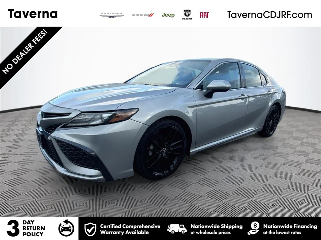 Used 2022 Silver Toyota XSE image 1
