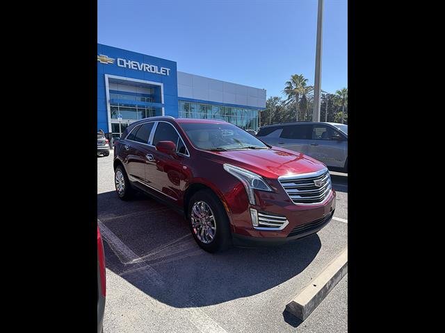 Used 2018 RED PASSION TINTCOAT Cadillac FWD image 1