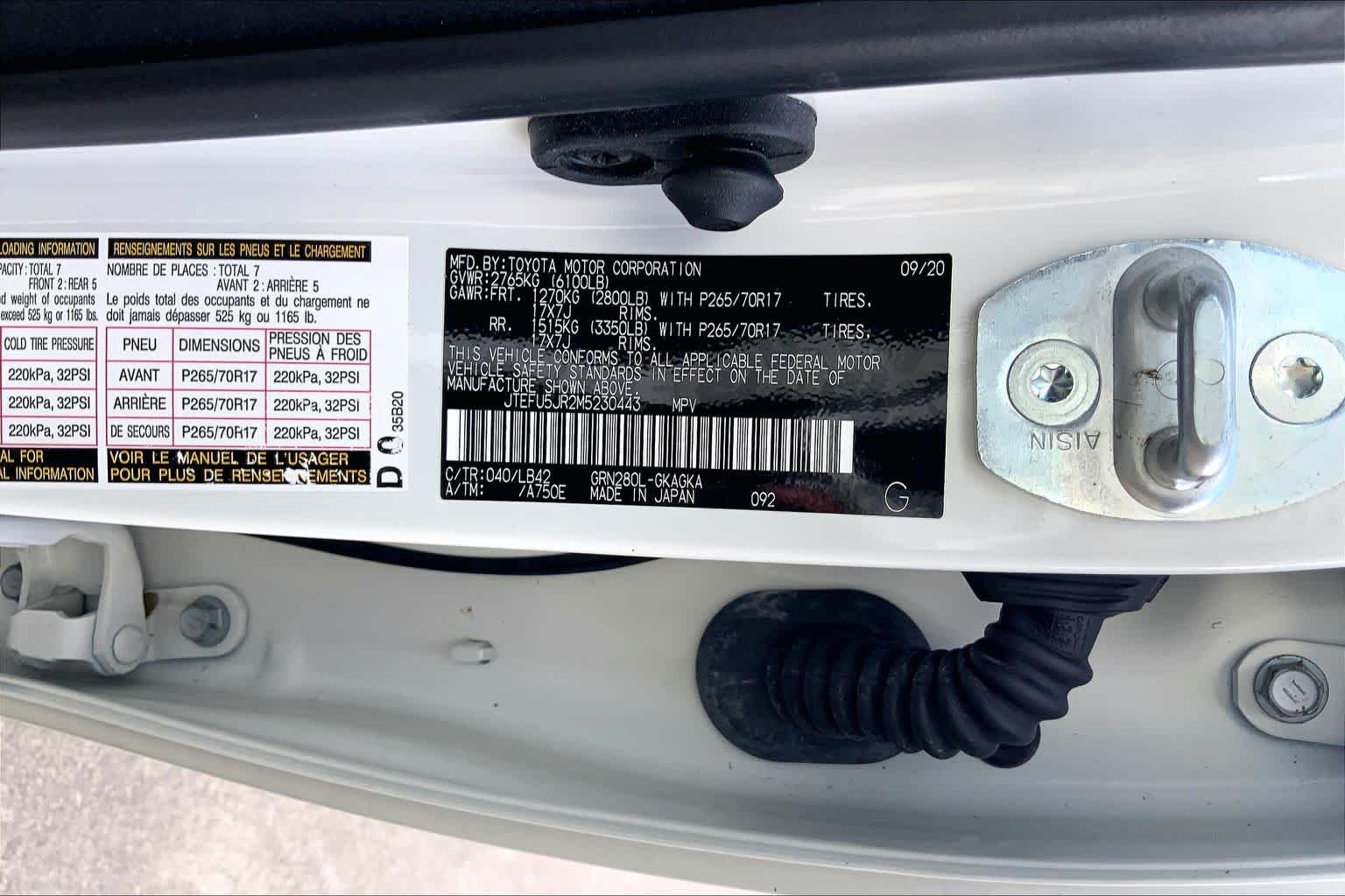 Used 2021 Super White Toyota SR5 Premium image 34