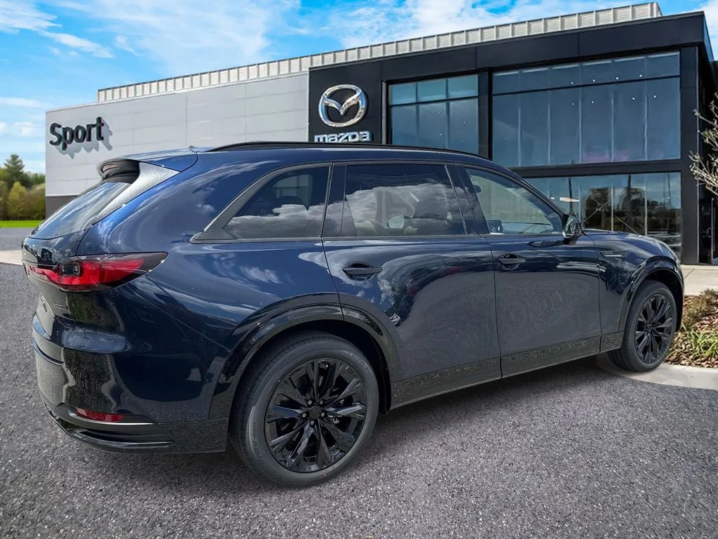 New 2026 Deep Crystal Blue Mica Mazda 3.3 Turbo S Premium Sport AWD image 3