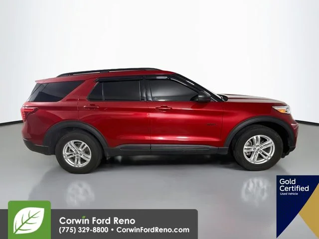 Certified Used 2022 Red Metallic Ford XLT image 11