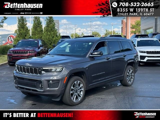 Certified Used 2023 Gray Metallic Jeep Overland image 1