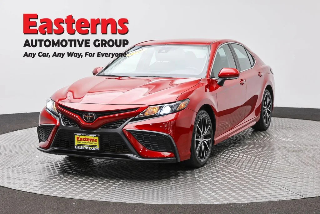 Used 2023 Red Toyota SE image 1