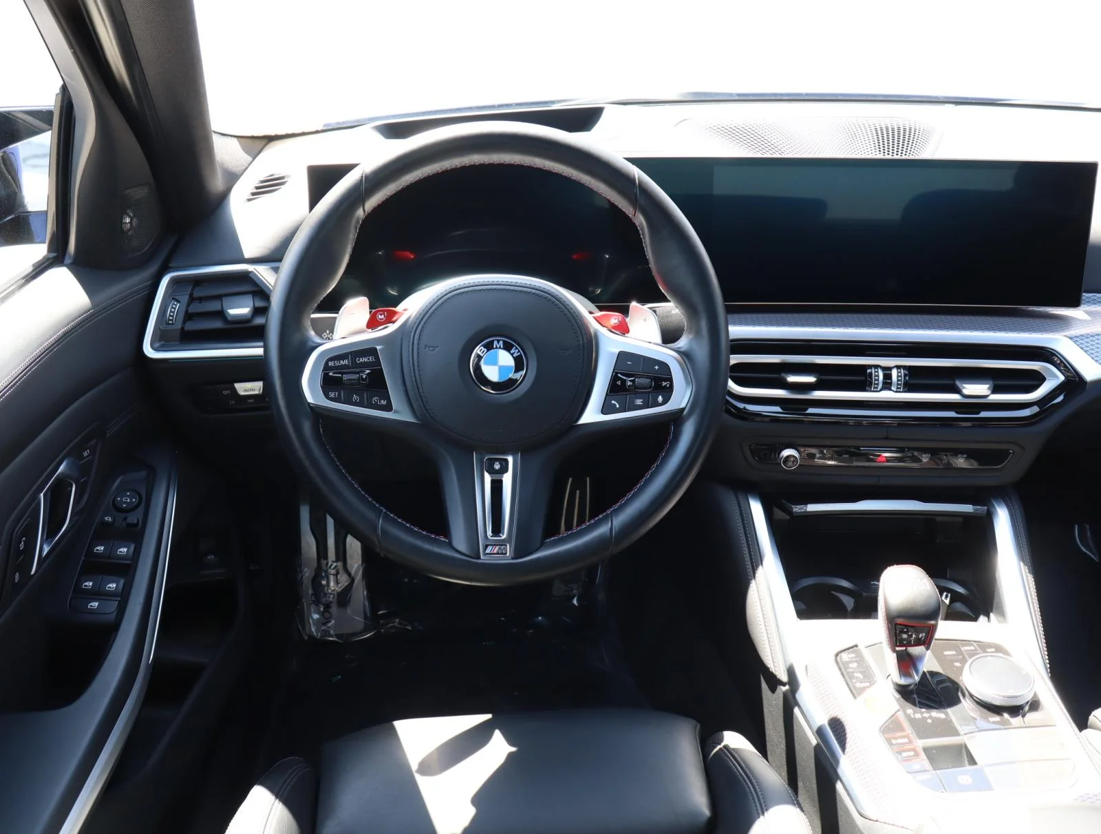 Used 2024 Frozen Portimao Blue Metallic BMW Competition Sedan image 11
