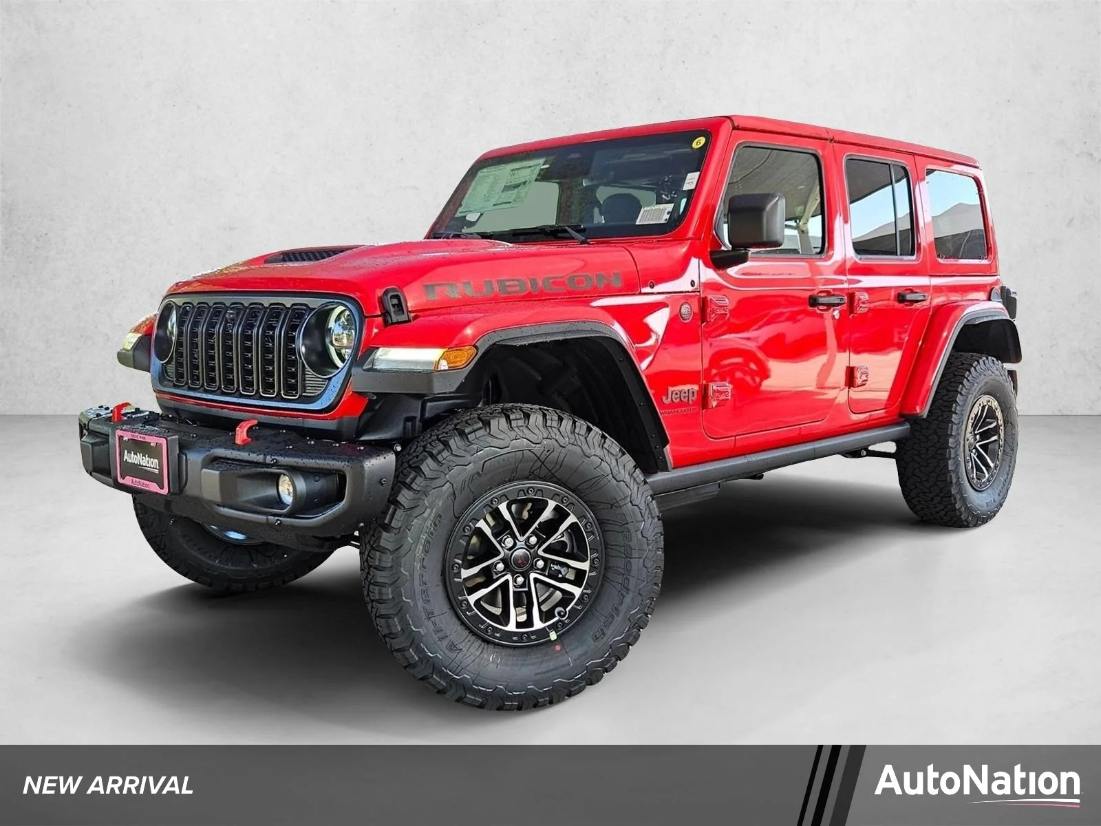 New 2026 Firecracker Red Clear-Coat Exterior Paint Jeep Rubicon X image 1