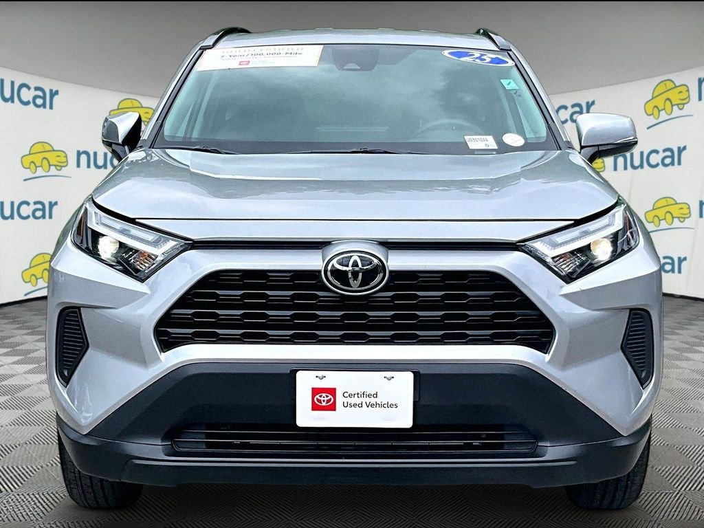 Certified Used 2025 Silver Toyota XLE image 2