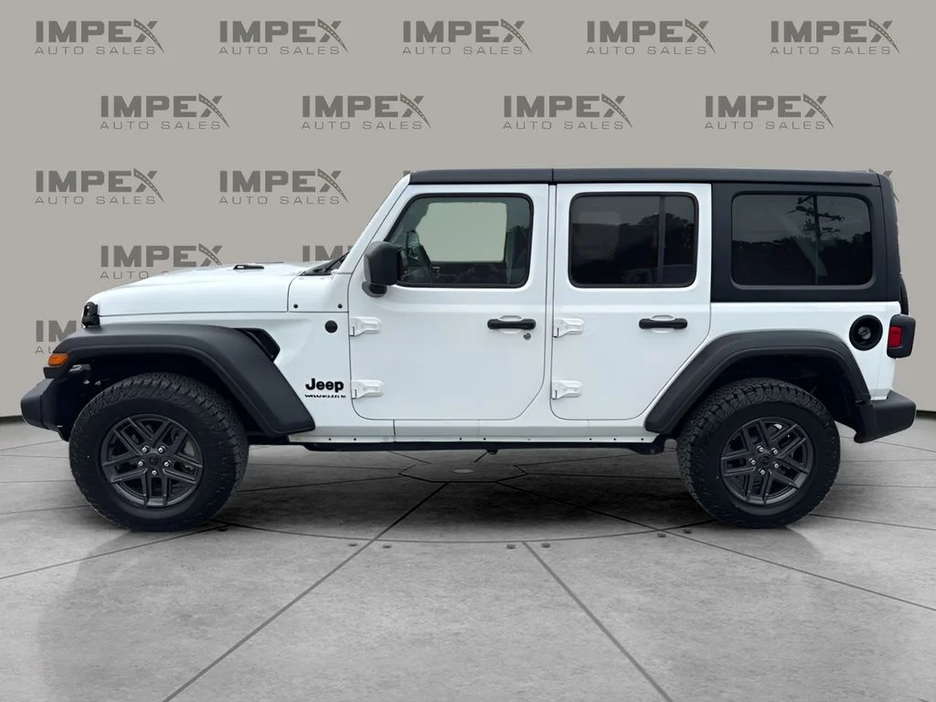 Used 2025 White Jeep Sport S image 2