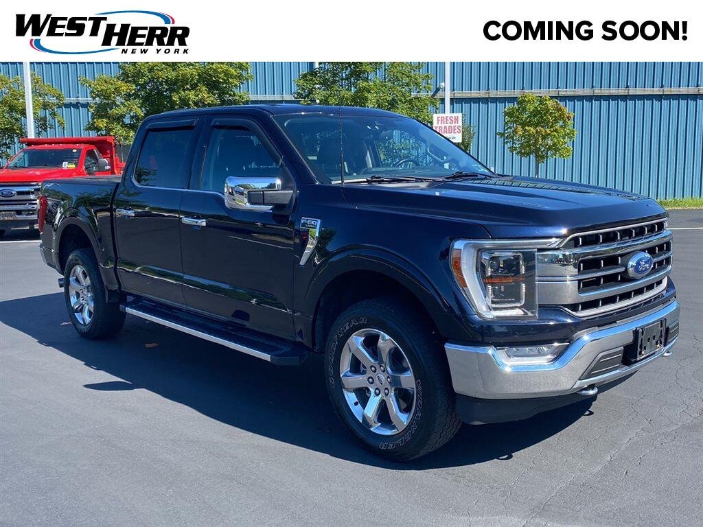 Used 2021 Antimatter Blue Ford LARIAT image 1