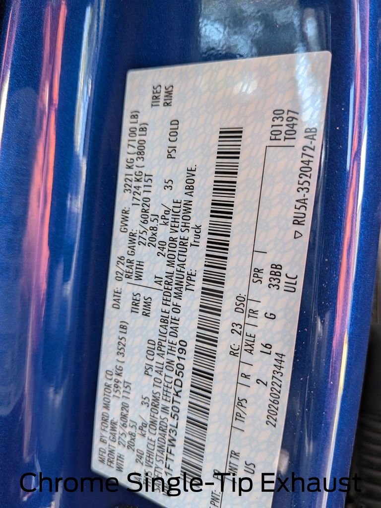 New 2026 Argon Blue Metallic Ford XLT image 33