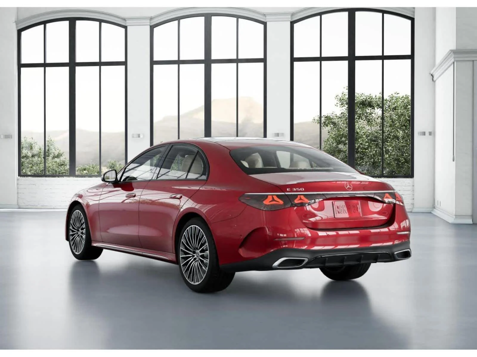 New 2026 MANUFAKTUR Patagonia Red Metallic Mercedes-Benz E 350 image 27