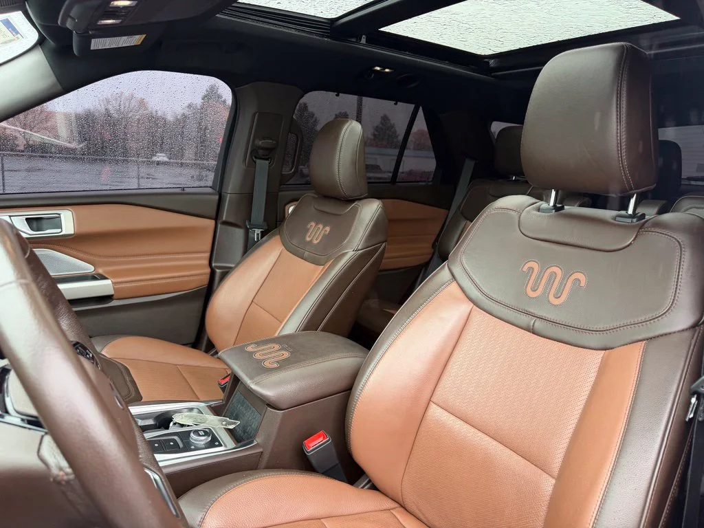 Used 2023 Star White Metallic Tri-Coat Ford King Ranch image 16