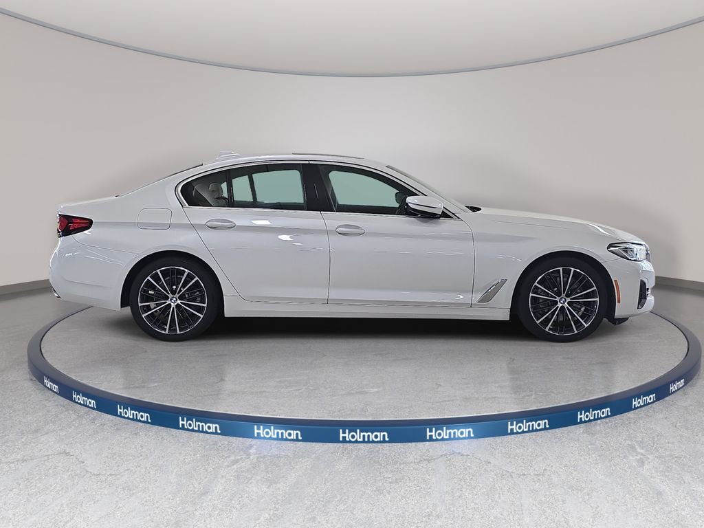 Certified Used 2023 Mineral White Metallic BMW 530i image 6