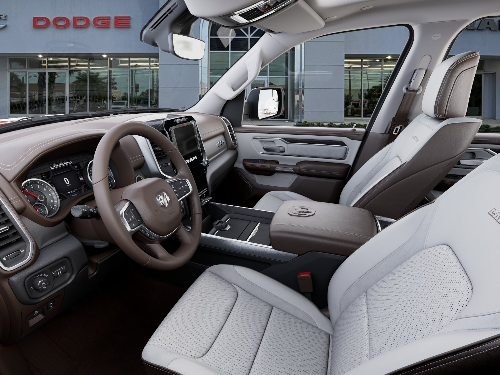 New 2026 Molten Red Pearl-Coat Exterior Paint RAM Laramie image 55