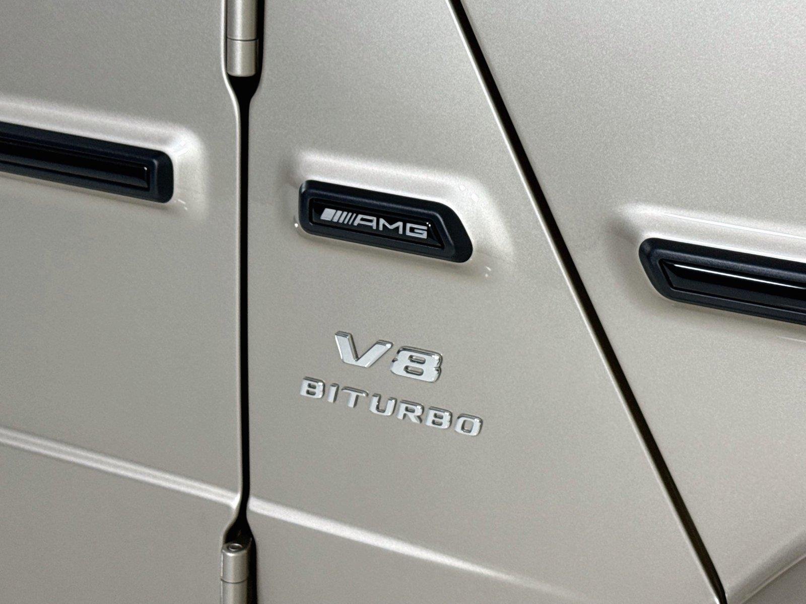 Used 2026 MANUFAKTUR Desert Silver Metallic Mercedes-Benz AMG® G 63 | AMG® Cross Spoke Wheels | Performance Pkg image 38