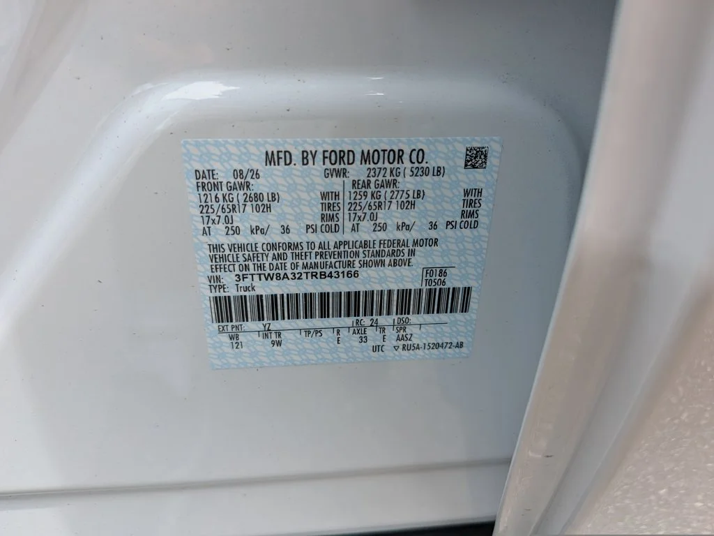 New 2026 Oxford White Ford XL image 33
