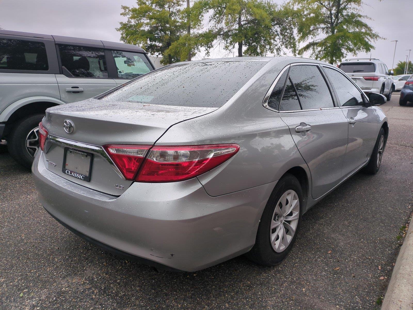 Used 2017 Celestial Silver Metallic Toyota LE image 4