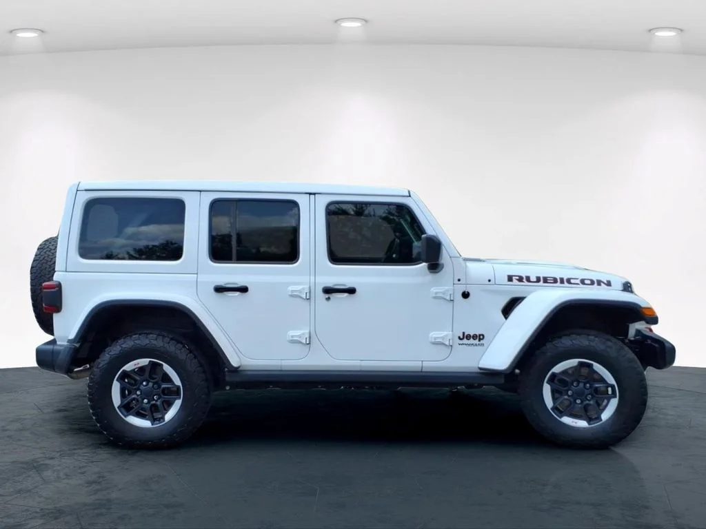Used 2020 White Jeep Unlimited Rubicon image 7