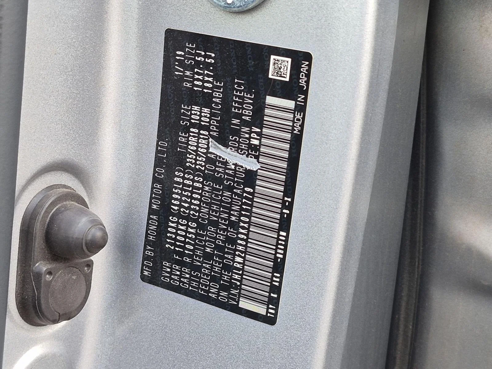 Used 2019 Lunar Silver Metallic Honda EX-L image 57