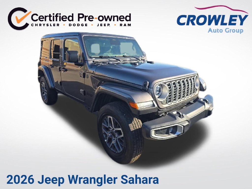Used 2026 Gray Jeep Sahara image 1