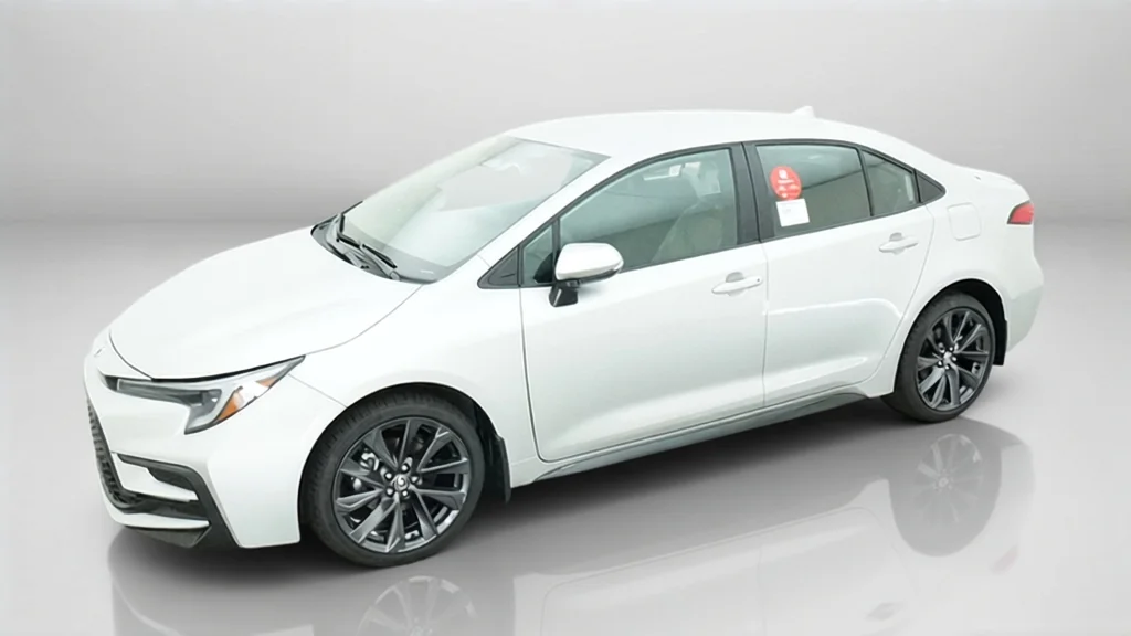 New 2026 Classic Silver Metallic Toyota SE image 3
