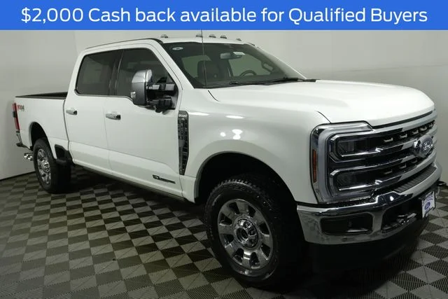 New 2026 Star White Metallic Tri-Coat Ford F-250® King Ranch® image 2