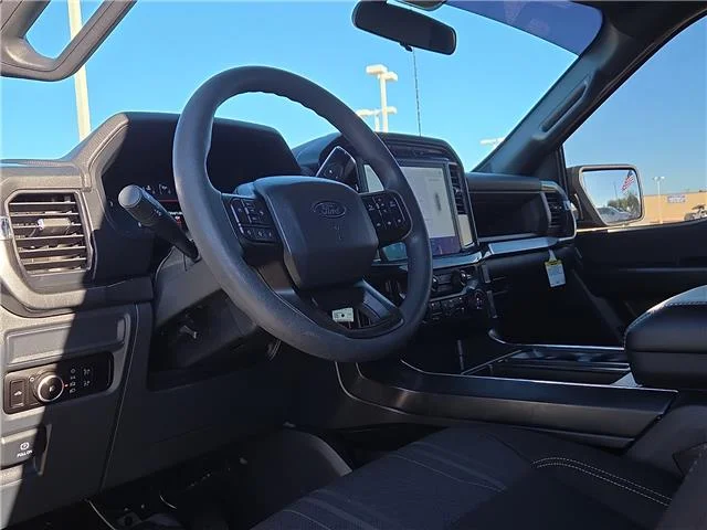 Used 2024 Black Ford STX 4x2 SuperCrew Cab 5.5 ft. box 145 in. WB image 9