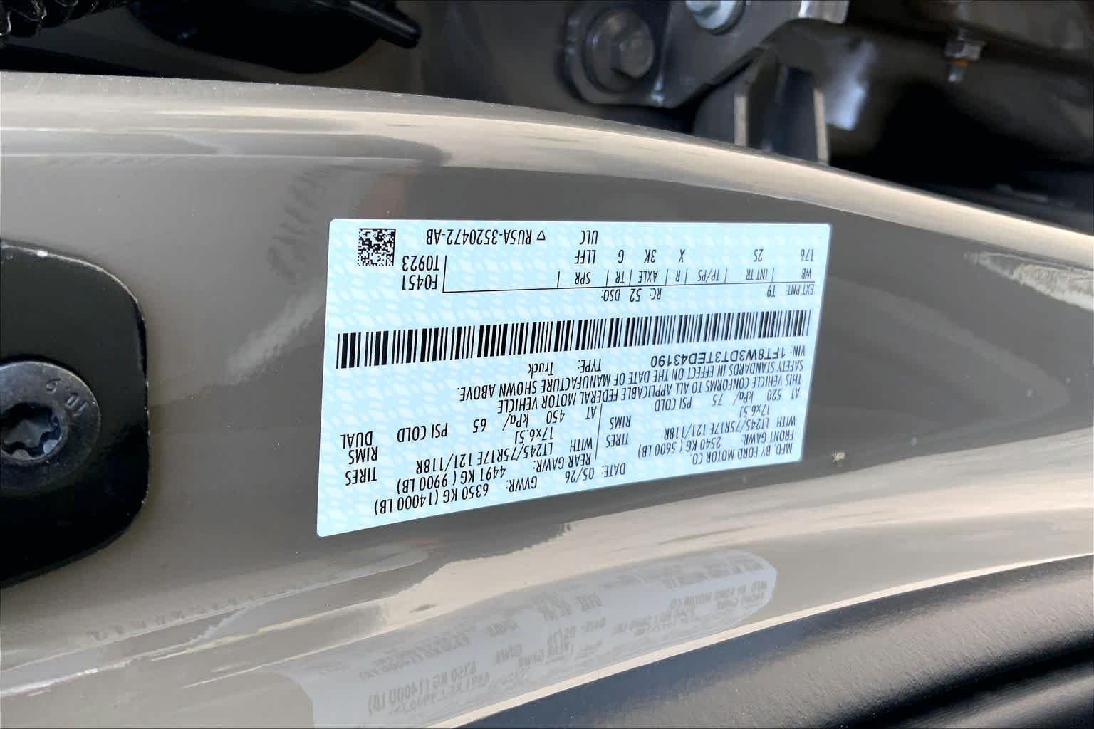 New 2026 Marsh Gray Ford F-350® XLT image 18