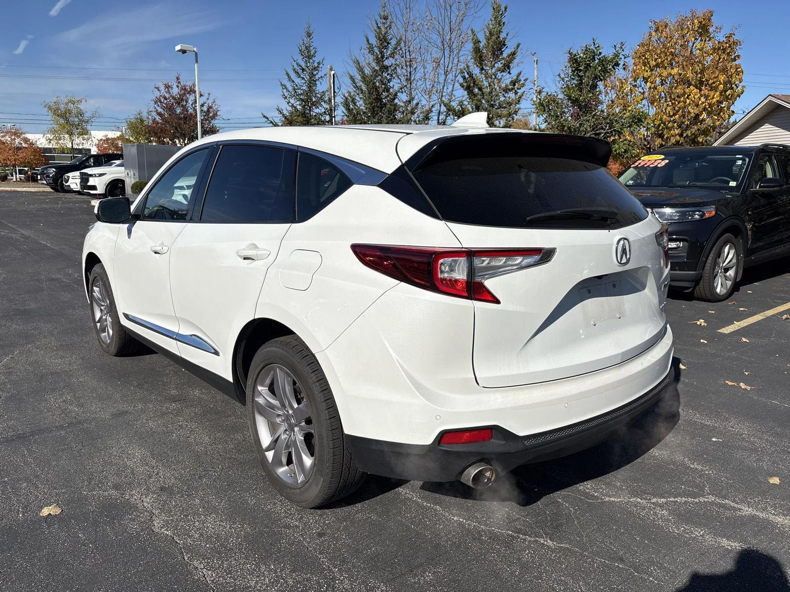 Used 2020 Platinum White Pearl Acura SH-AWD w/Advance image 18