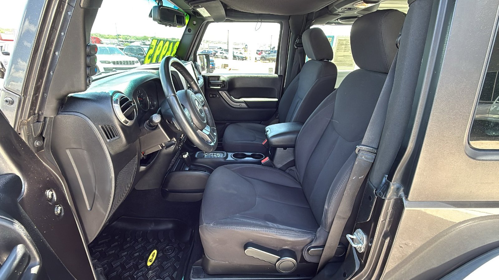 Used 2014 Granite Crystal Metallic Clearcoat Jeep Sport image 9