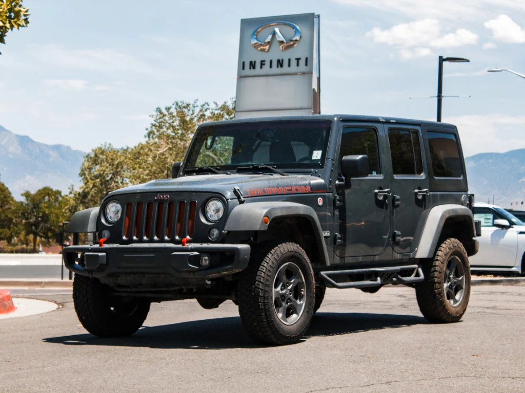 Used 2017 Gray Jeep Unlimited Rubicon image 1