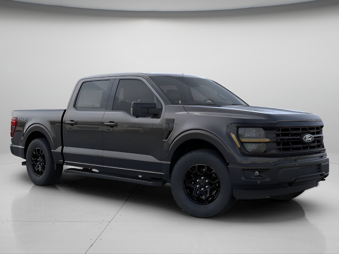 New 2026 Agate Black Metallic Ford XLT image 8