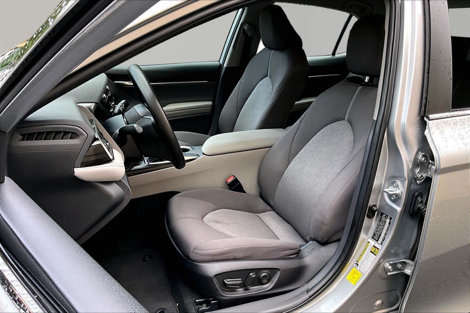 Used 2022 Celestial Silver Metallic Toyota LE image 8
