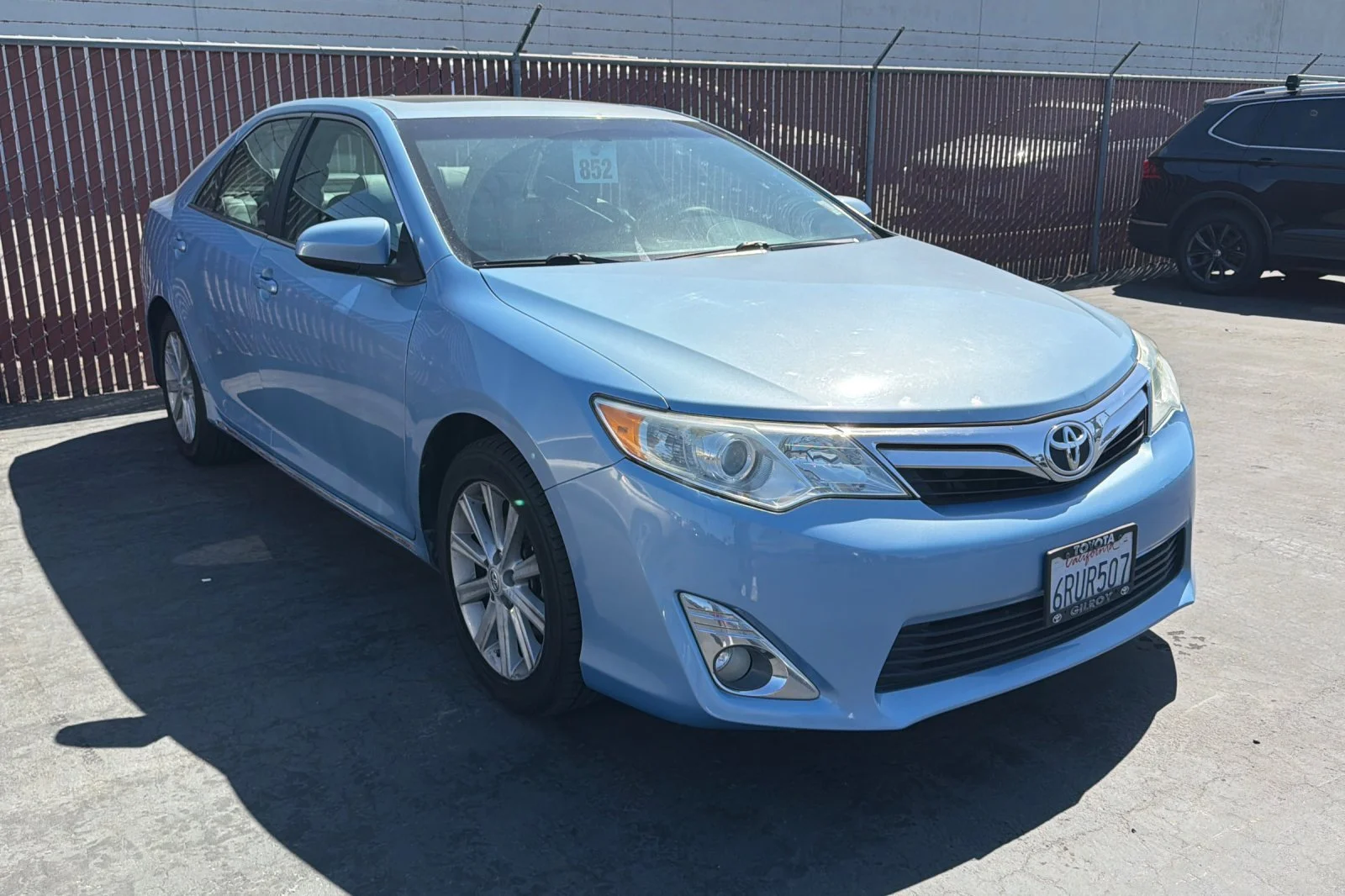 Used 2012 Toyota Camry XLE with VIN 4T1BK1FK9CU520952 for sale in Gilroy, CA