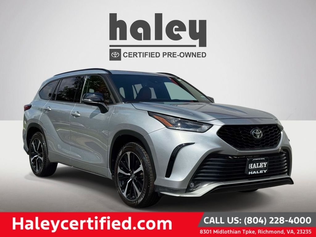 Used 2021 Silver Toyota XSE image 1