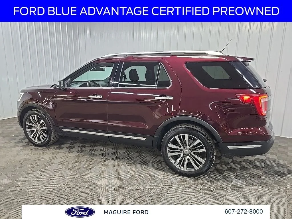 Used 2018 Red Ford Platinum image 5