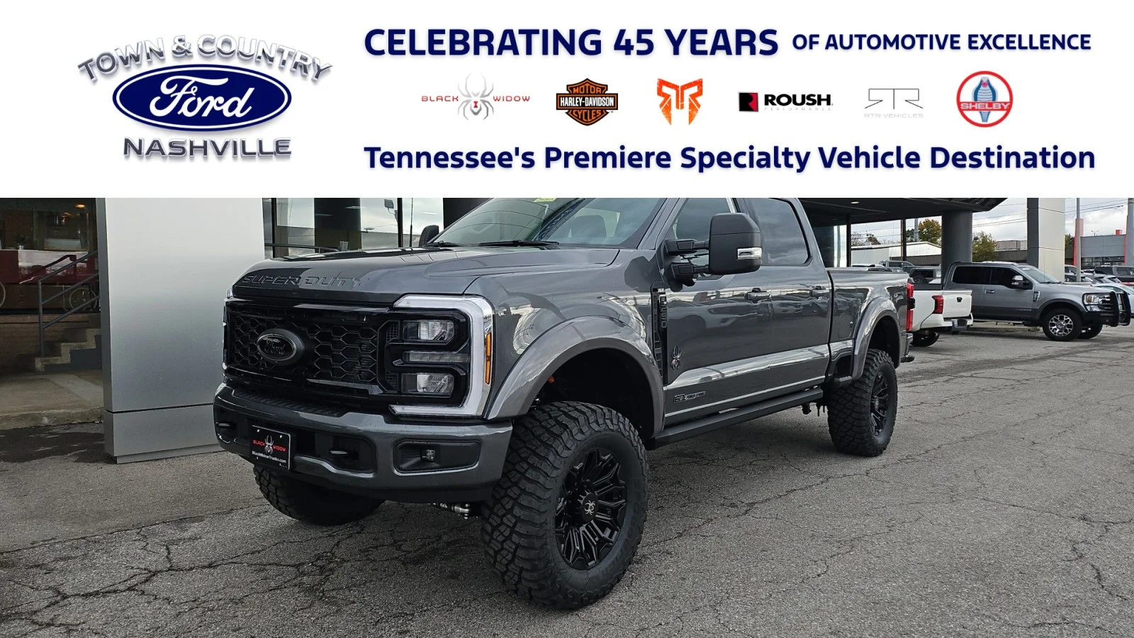 New 2026 Carbonized Gray Metallic Ford Black Widow 4WD image 1
