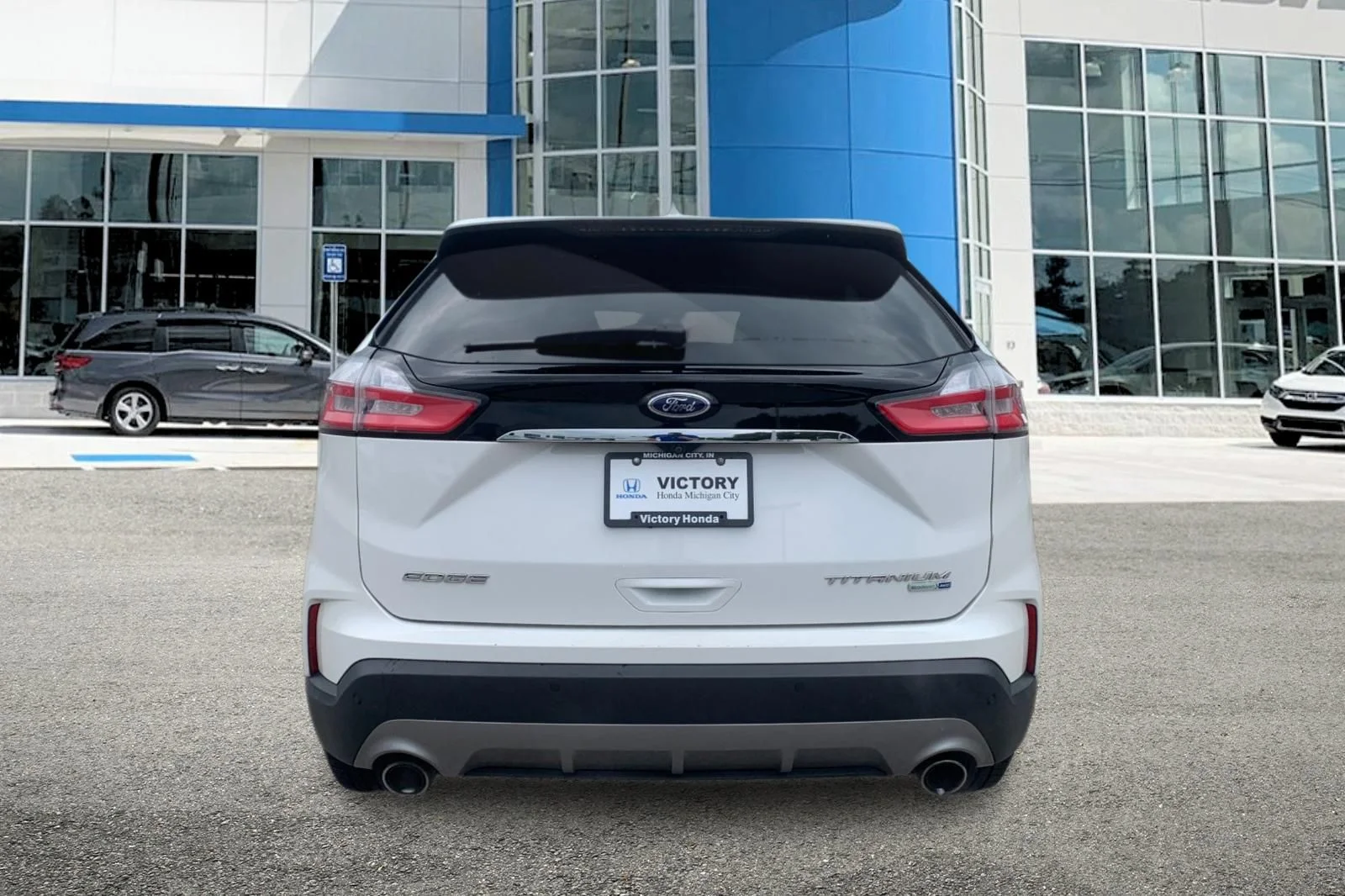 Used 2020 White Ford Titanium image 4