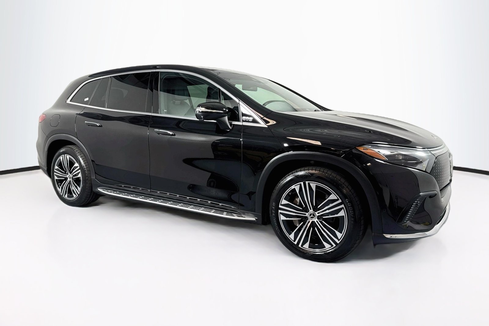 Certified Used 2024 Obsidian Black Metallic Mercedes-Benz EQS 450 image 3