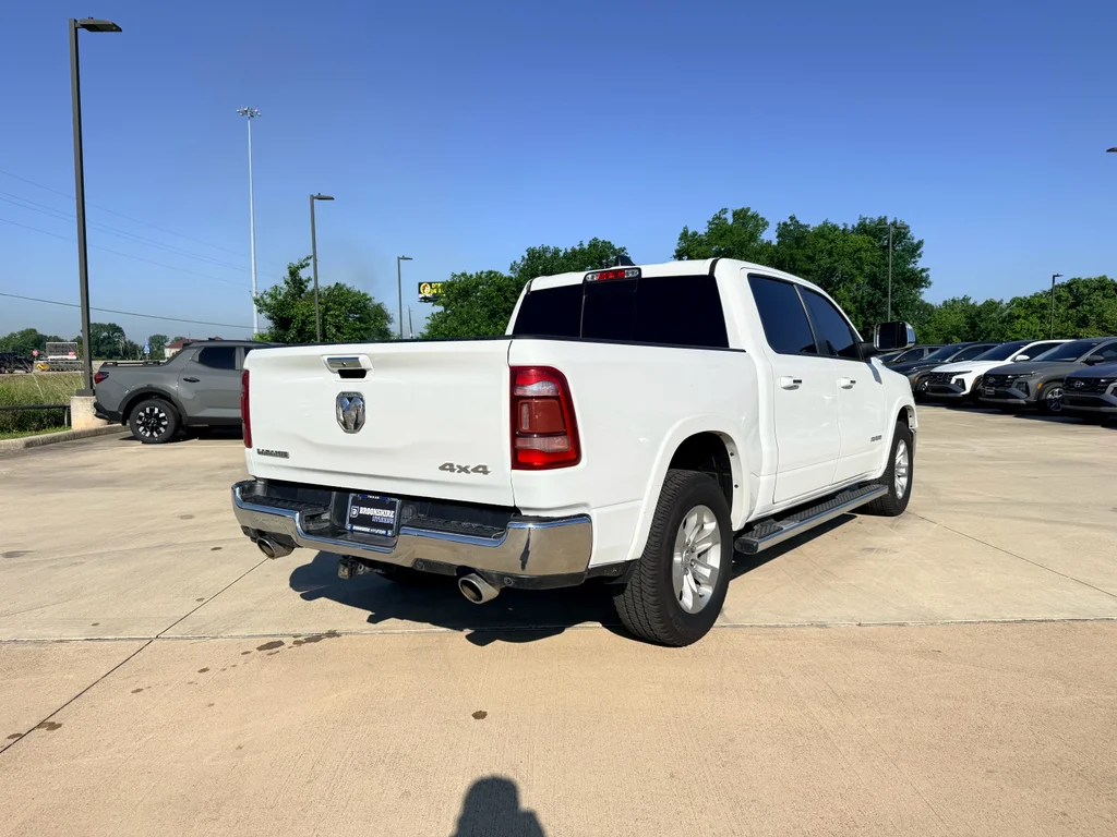 Used 2022 Bright White Clearcoat Ram Laramie image 6