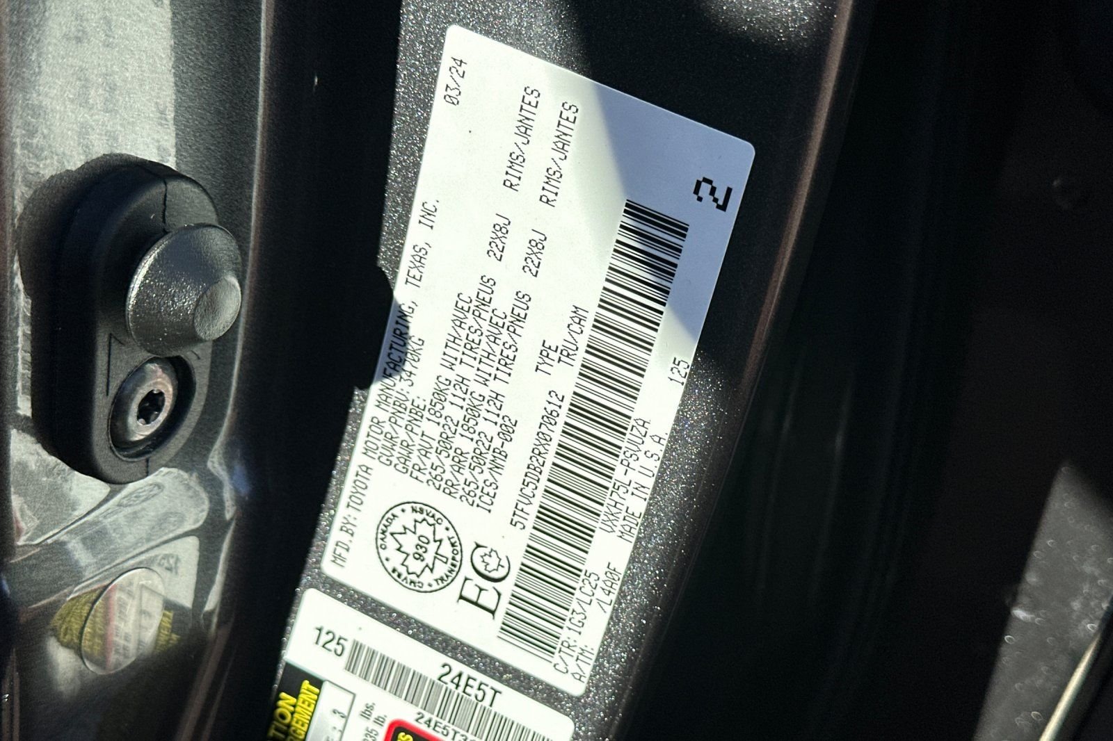 2024 Toyota Tundra Capstone - Photo 27