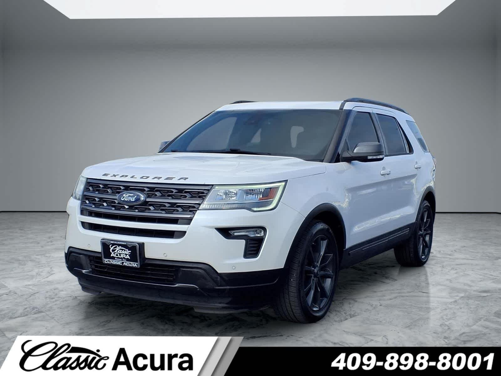 Used 2018 Ford Explorer XLT with VIN 1FM5K7DH9JGA66754 for sale in Beaumont, TX