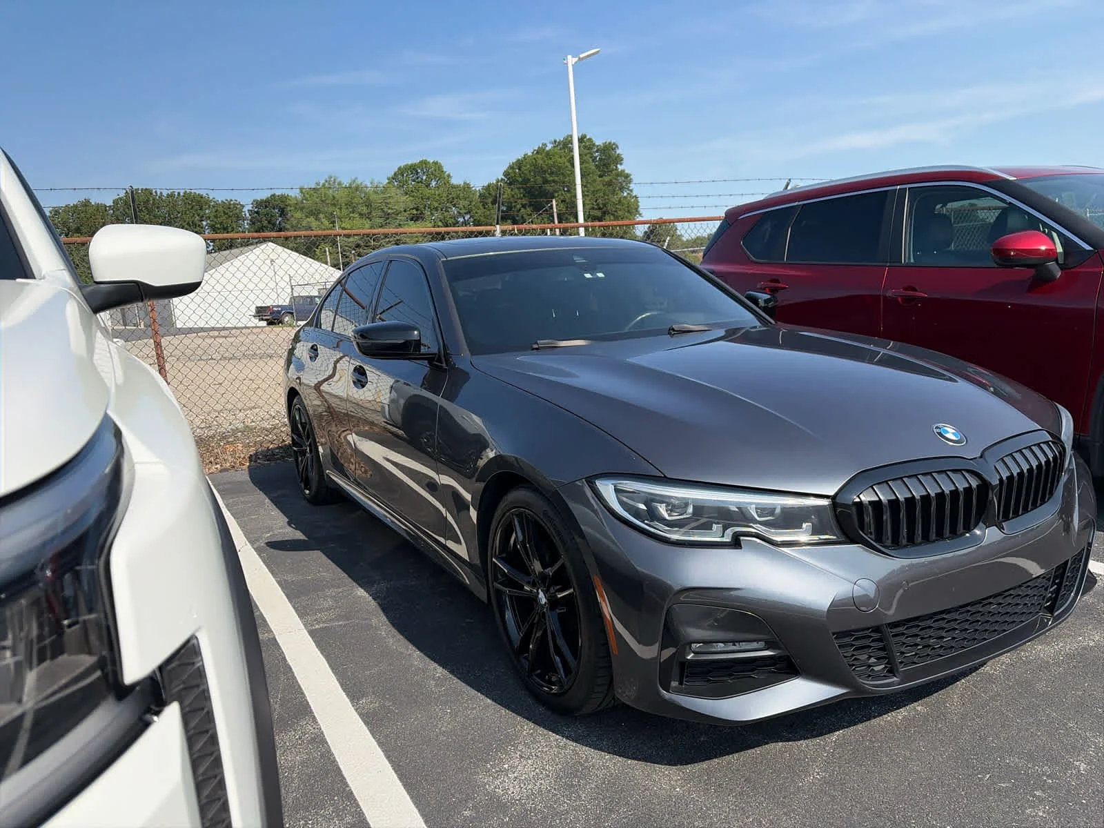 Used 2021 Mineral Gray Metallic BMW 330i xDrive image 3