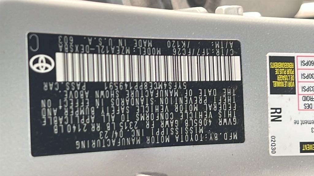 Certified Used 2023 Silver Toyota SE image 22