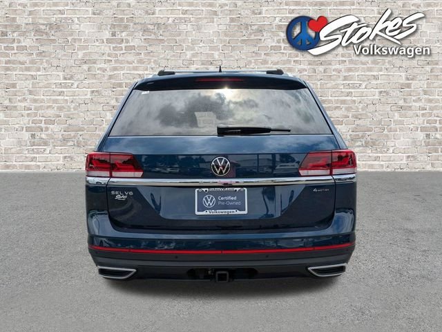 Used 2023 Blue Volkswagen SEL image 7